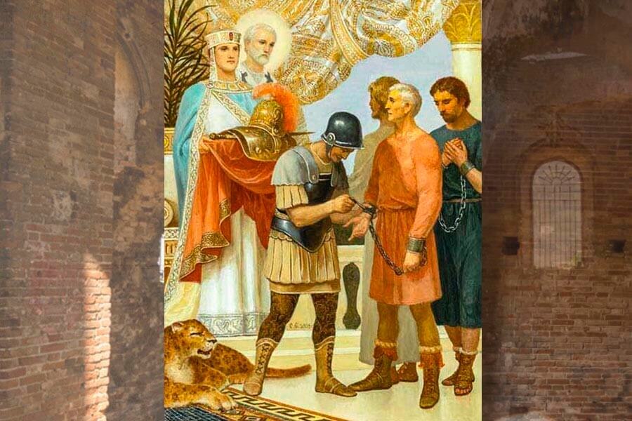 Освобождение стратилатов. Художник С. Н. Ерошкин