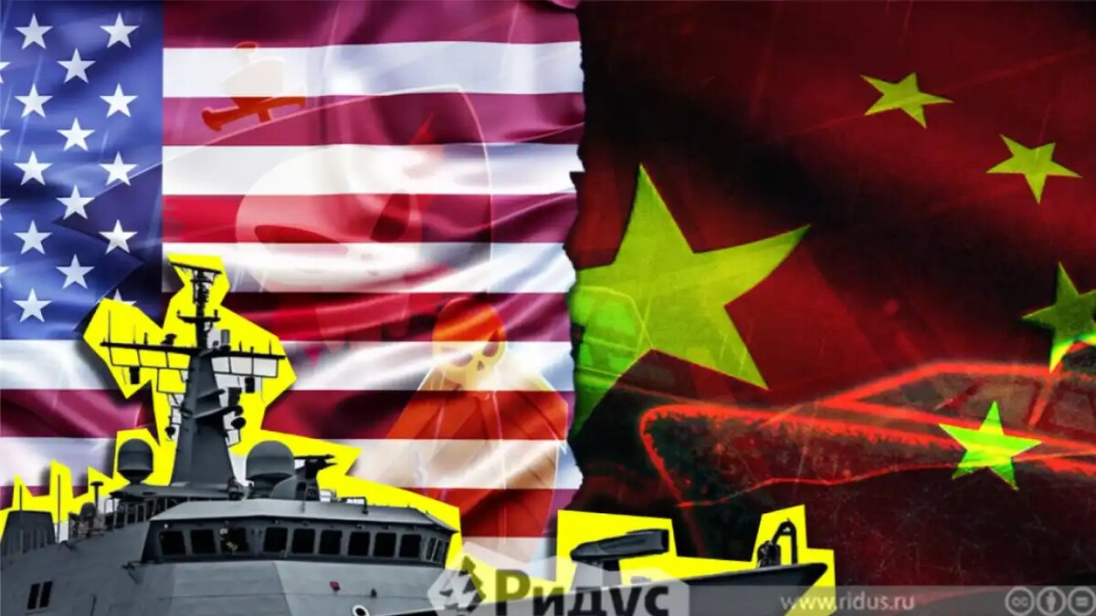    США и Китай. © Коллаж / Ridus.ru