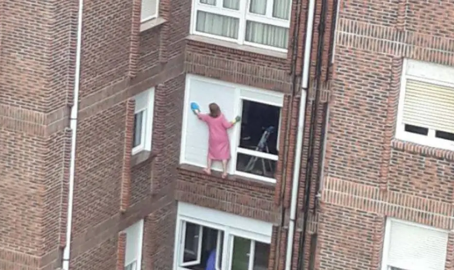 мойка окон снаружи