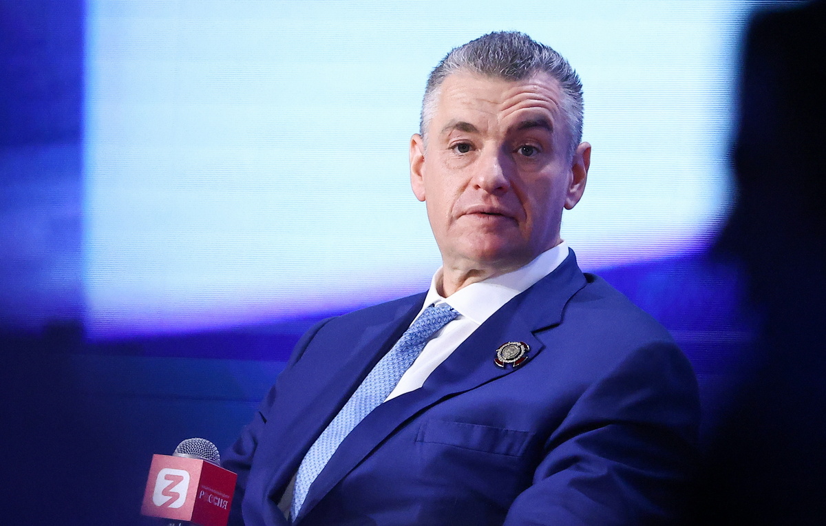    Председатель партии ЛДПР Леонид Слуцкий  Артем Геодакян/ТАСС