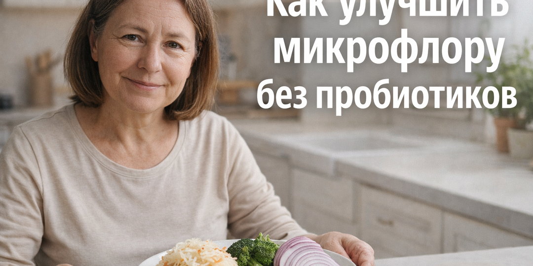 Как улучшить микрофлору без пробиотиков?