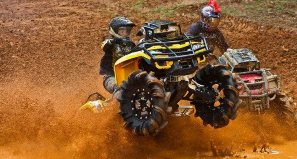 Как улучшить проходимость квадроцикла – от низкого давления в шинах до гусеничных модулей