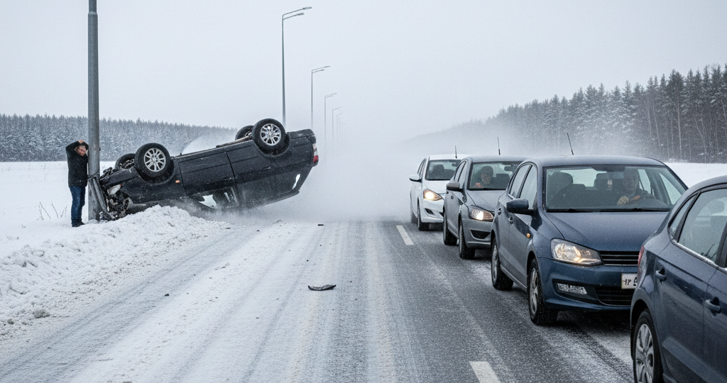 Великий обман маркетологов: почему полный привод на льду не спасает, а наоборот — провоцирует ДТП