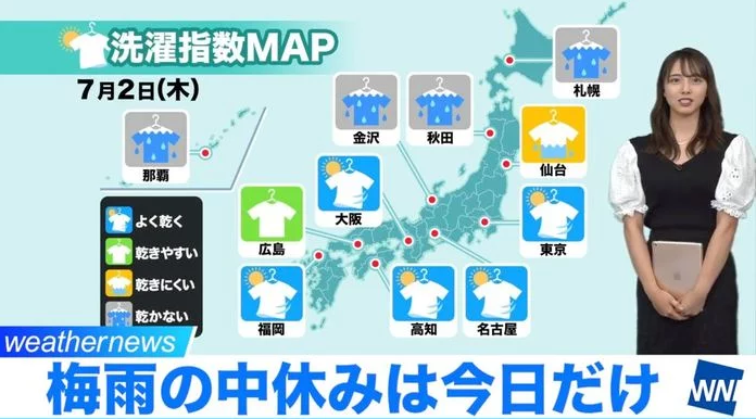 А еще меня умиляет японский прогноз ДЛЯ СТИРКИ БЕЛЬЯ