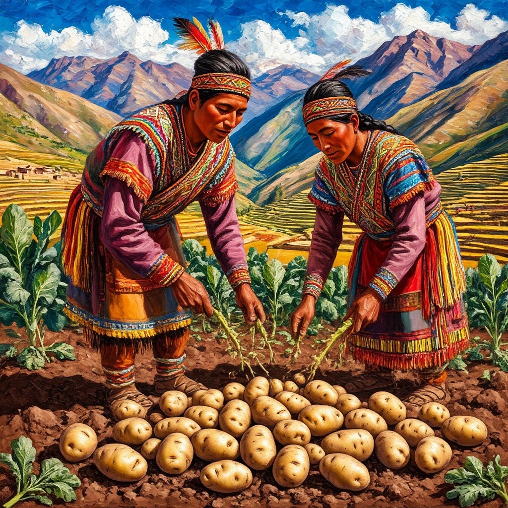 так ИИ представил инков)))