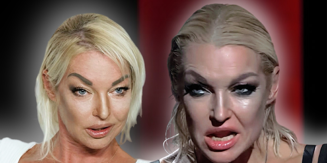 "Губы как у клоуна из ужастиков, под скулами грязные серые пятна": визажист Волочковой за что-то ей мстит. Разбираем мейкап фигуристки