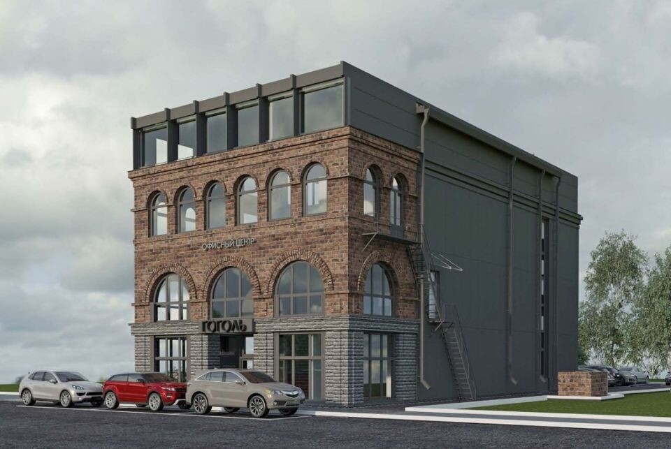    Эскизный проект здания на ул. Гоголя, 74. Источник: ПМ «Алтай»