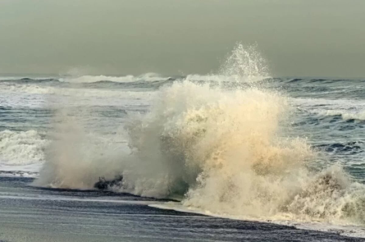    Размыв песчаных кос морской водой ожидается на побережье Камчатки