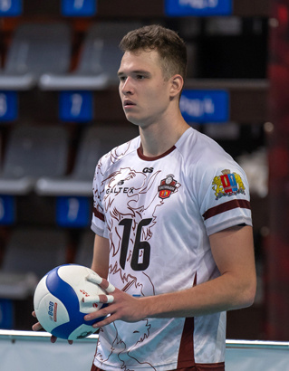 Волейбол. Алексей Клименко лучший бомбардир девятого тура. Высшая лига «А» чемпионат России среди мужских команд 2026