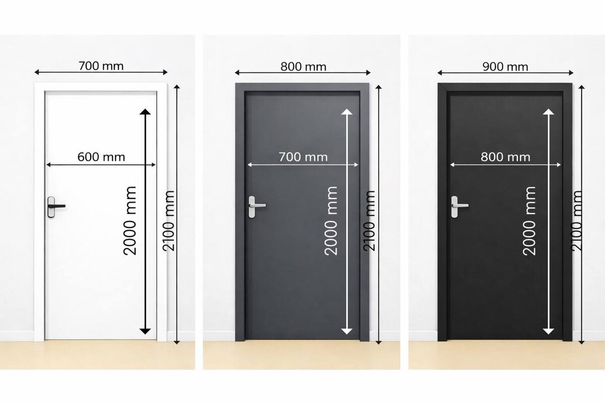 Как устроен проём, если разобраться, как подобрать размер входной двери