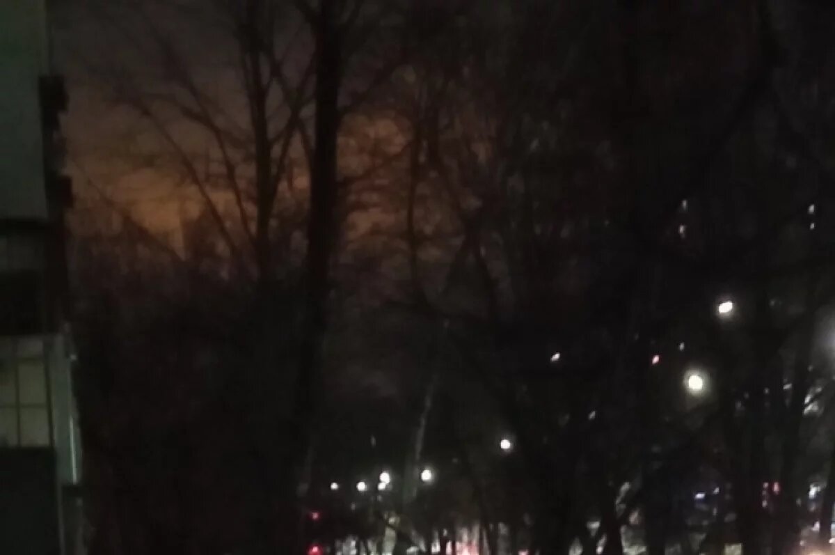    Во время ракетной опасности в Тульской области гремело в соседнем регионе