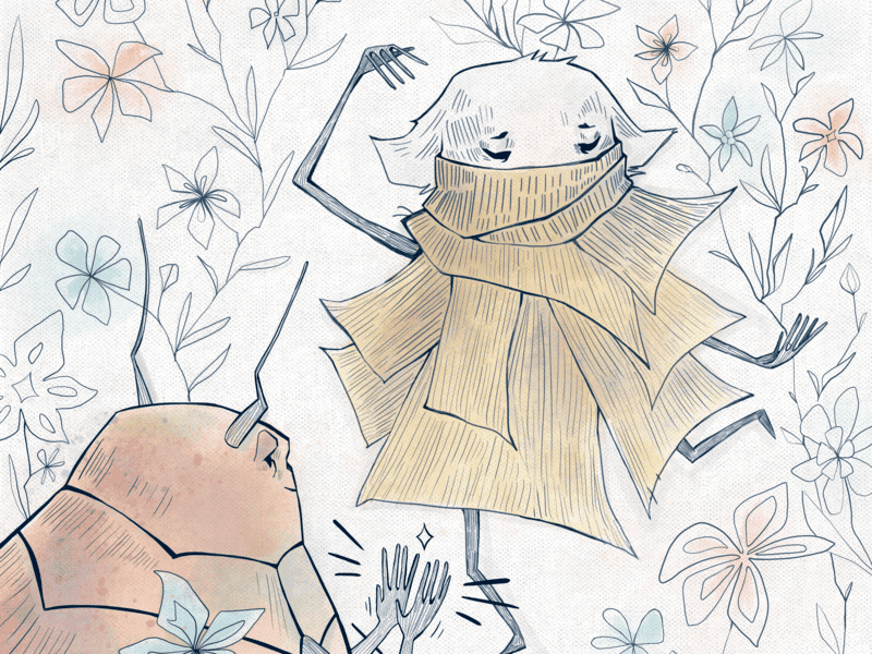 © Иллюстрация из книги