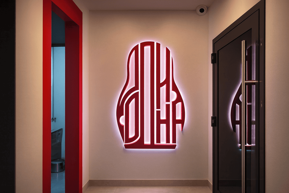 Декоративные и информационные изделия для элитных жилых комплексов