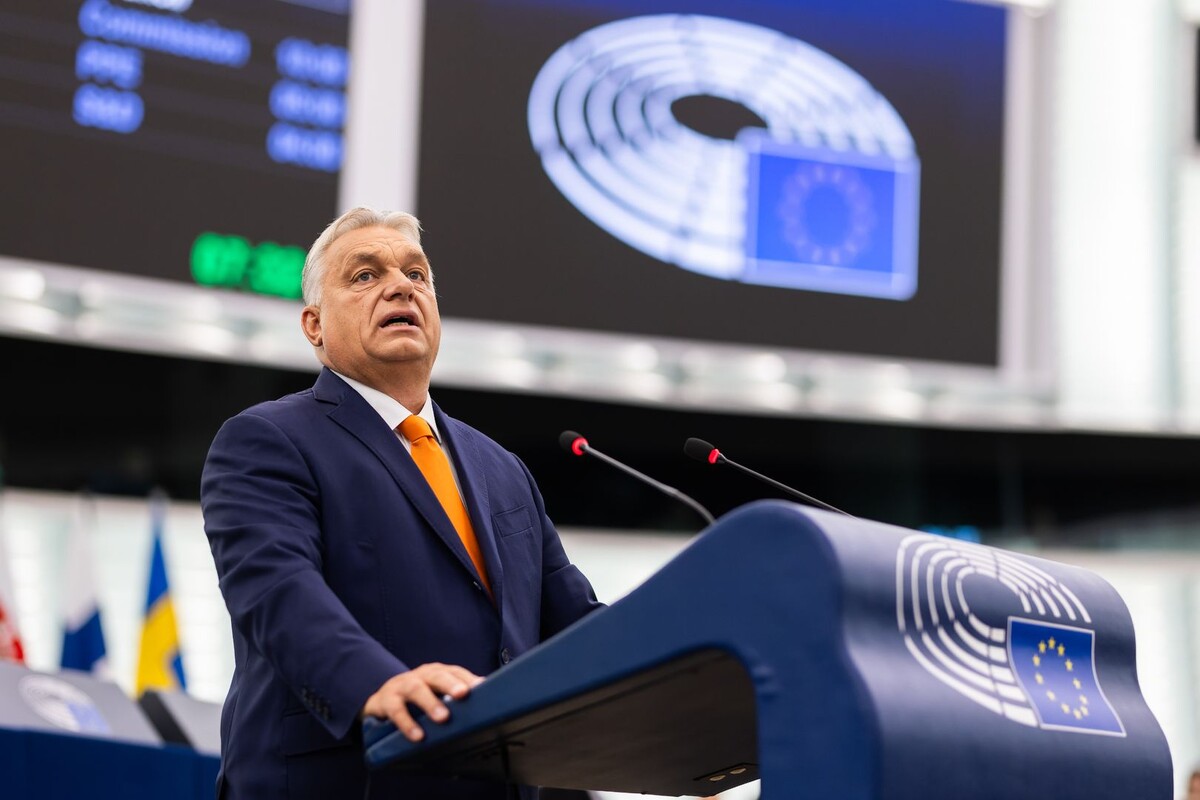    Премьер-министр Венгрии Виктор Орбан / Источник: © Philipp von Ditfurth/dpa/Global Look Press