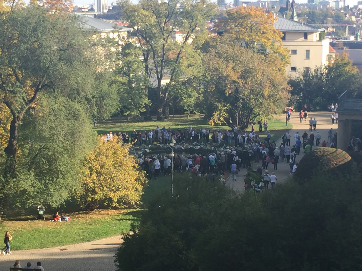 Октябрь 2019 года. Прага