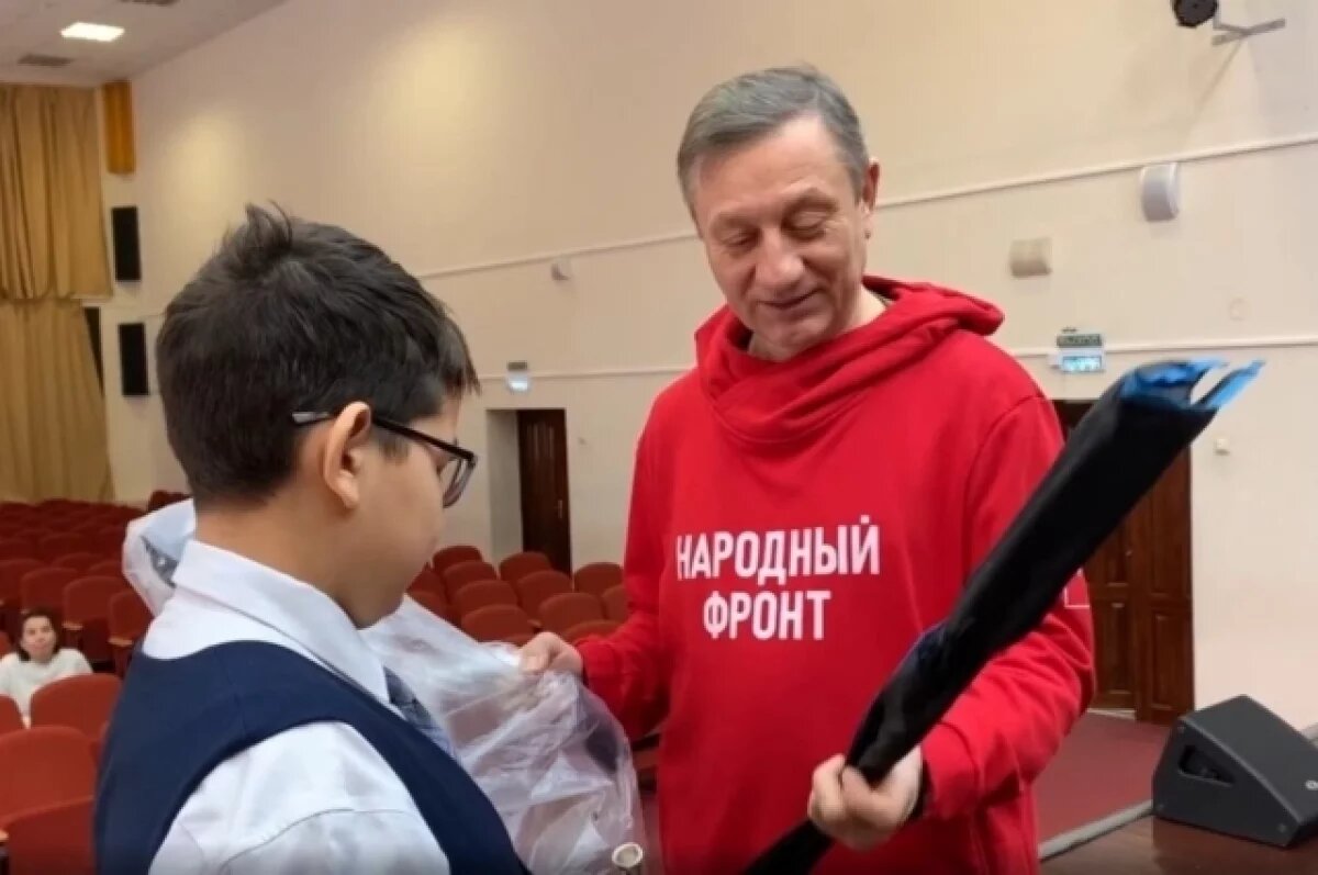    Пятиклассник из Башкирии попросил у президента России подарок для рыбалки