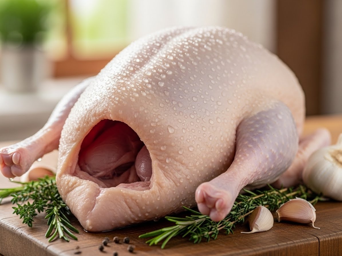 Подготовка гуся