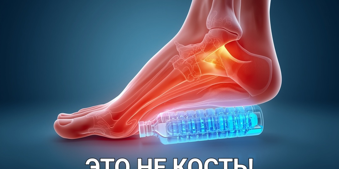 Утром встаю как на гвозди: почему растет «пяточная шпора» и как её убрать обычной бутылкой (без уколов)