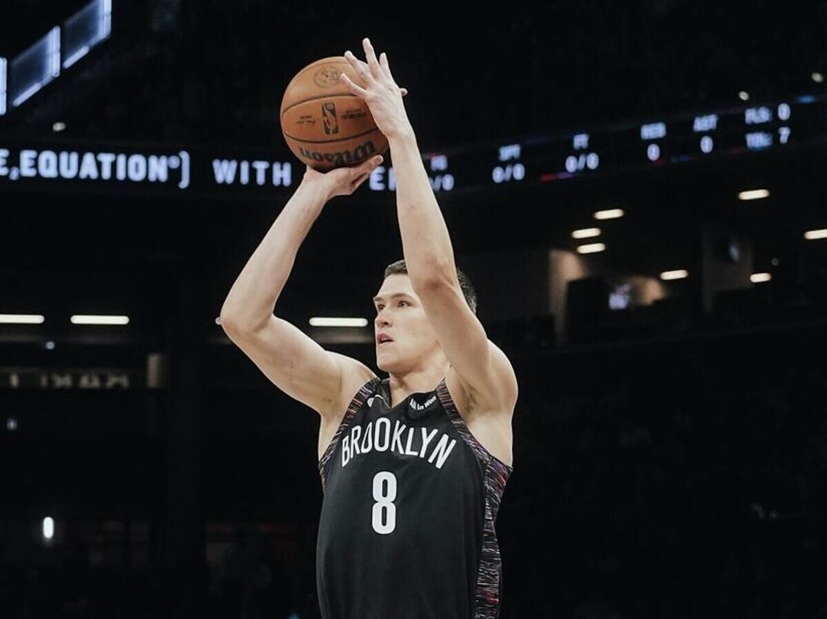    Российский баскетболист "Бруклин Нетс" Егор Демин | © Фото : Пресс-служба "Бруклин Нетс"