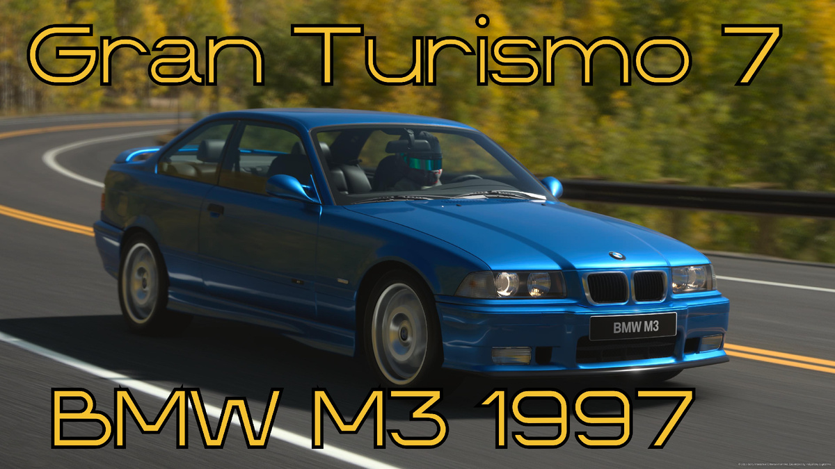 ## BMW M3 1997 — Культовый Немецкий Герой среди Дорожных Спорткаров в мире Gran Turismo 7 🌍⚡️