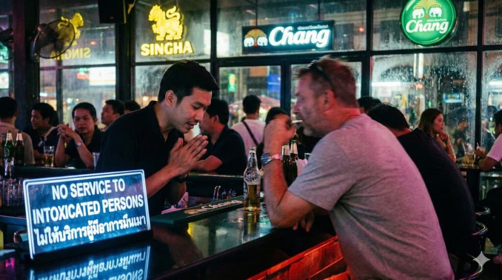    Новые правила продажи алкоголя в Таиланде: запрет на обслуживание пьяных клиентов