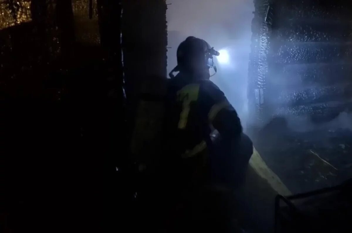    В Аше из-за ошибки в конструкции сгорела баня на 90 «квадратов»