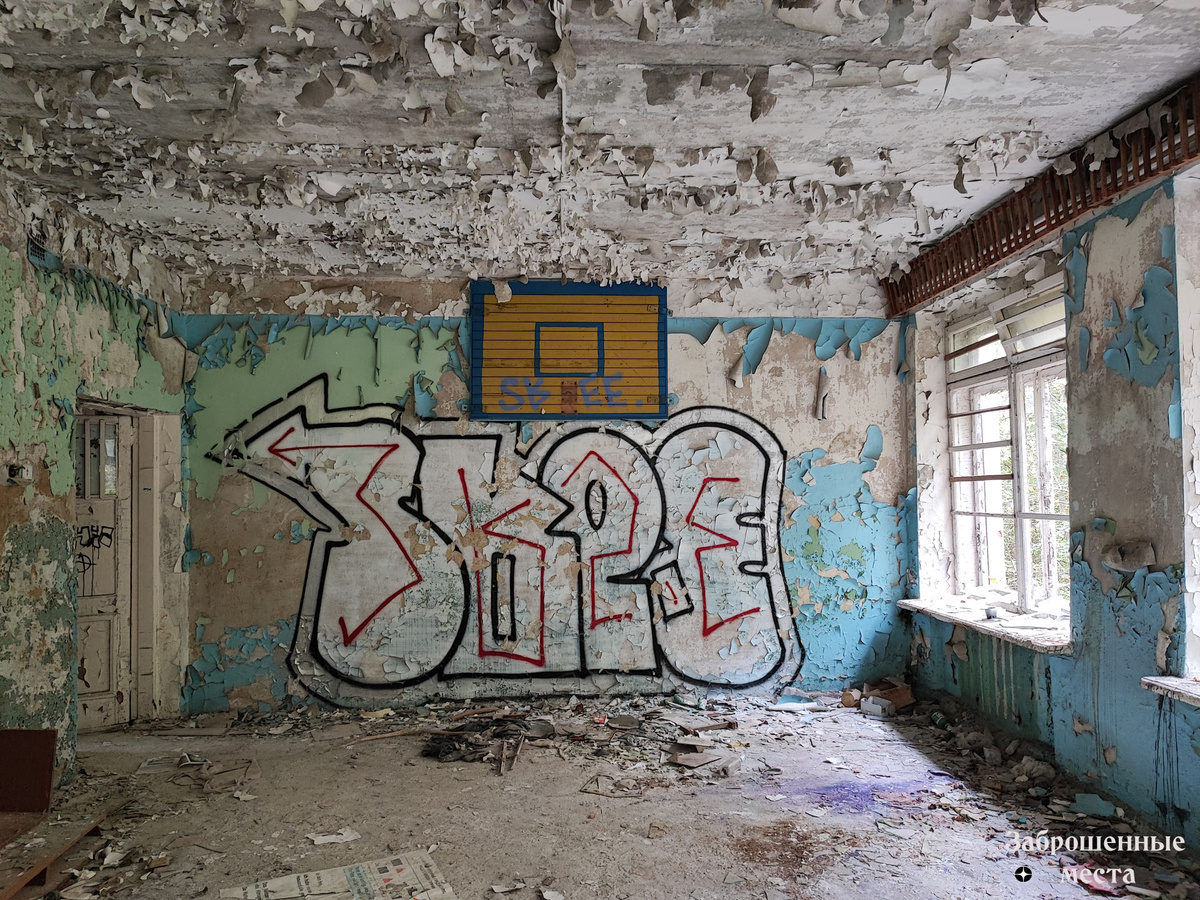 Заброшенная полушкинская школа под Кубинкой