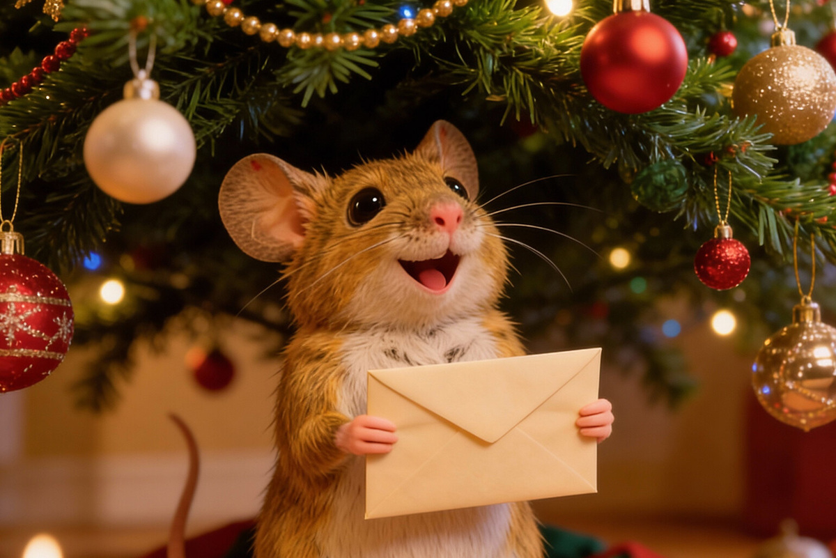     Письмо самой себе в Новый год. Колонка мыши Сюзи