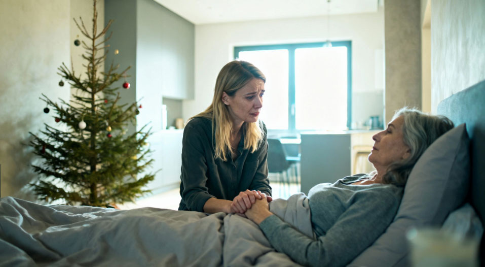 Её детство пахло шоколадом и смеялось под ёлкой.
Взрослая жизнь — молчит в новогоднюю ночь.
Но в ней всё ещё живёт женщина, которая умеет делать чудо из тепла, запаха и заботы.
И она готова вспомнить — как.