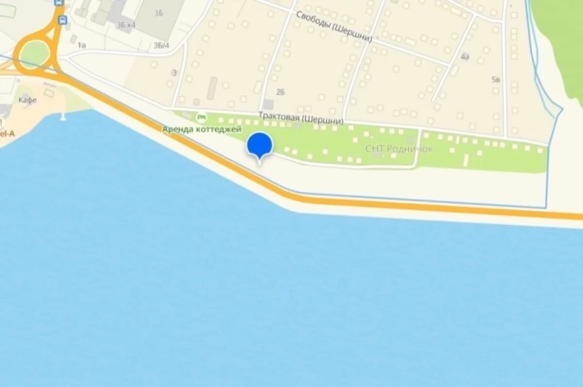    В Челябинске столкновение двух иномарок стало причиной затора на плотине