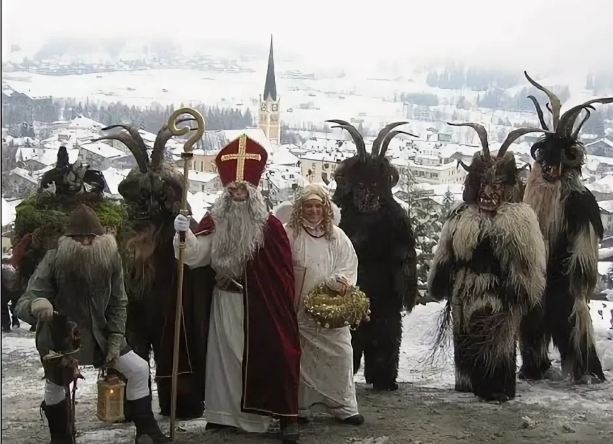 Австрия. Фестиваль "Крампуснахт" 