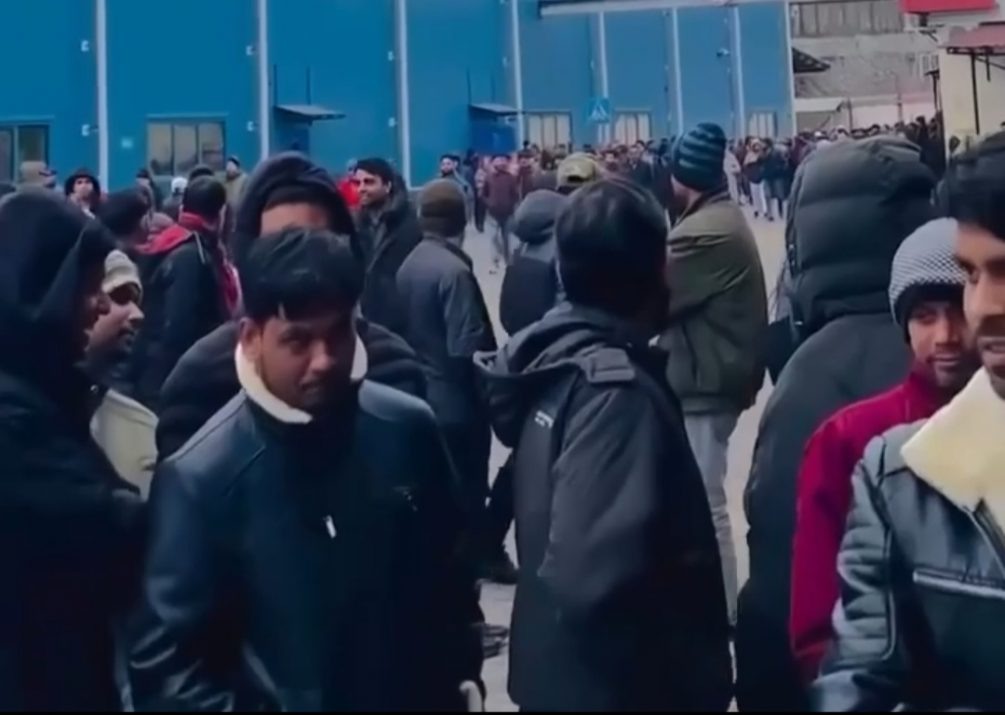    Мигранты из Индии в Москве