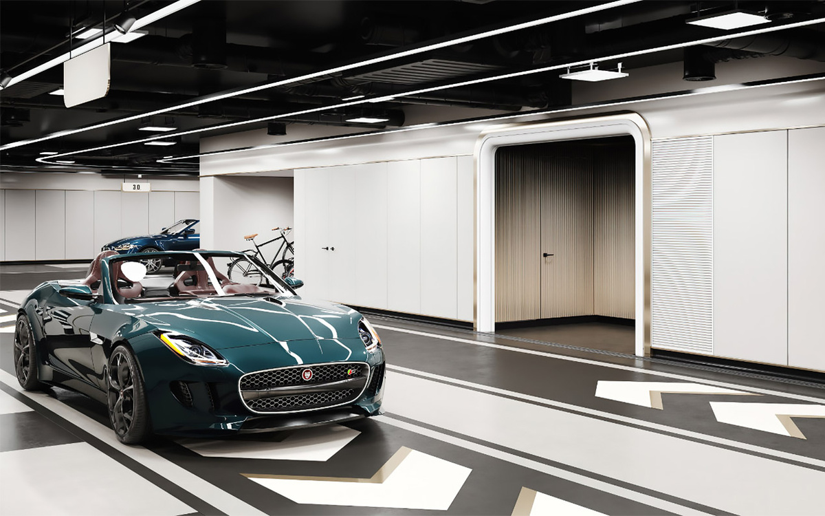 Концепцию паркинга в клубном доме «Обыденский №1» разработало международное архитектурное бюро Oleg Klodt Architecture&Design. В дизайне пространства функциональность сочетается с элегантной роскошью