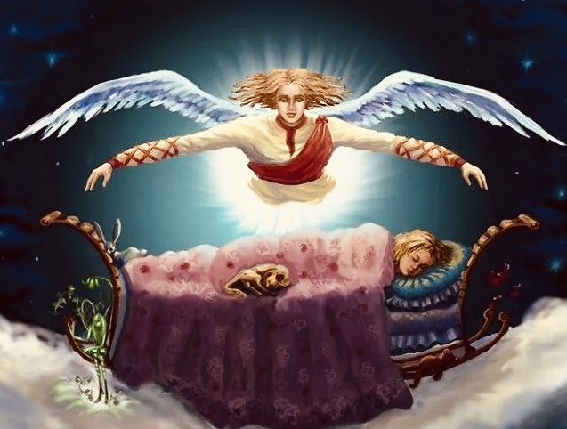 Так хочется верить, что пока мы спим, кто-то нас оберегает… (картинка из интернета)