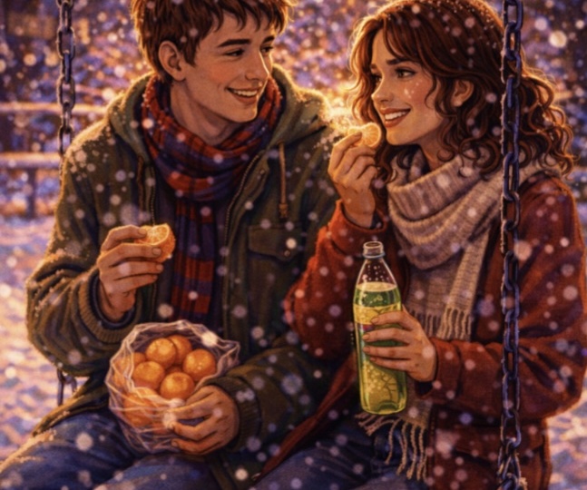 Мандарины, лимонад и один Новый год на двоих