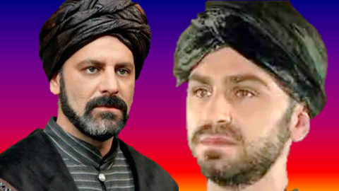 Авторский коллаж на основе фрагмента турецкого сериала "Великолепный век" 