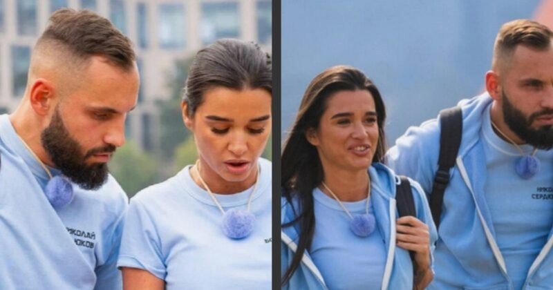    Ксения Бородина и Николай Сердюков в новом проекте, где ведущей предстоит примерить роль участницы.