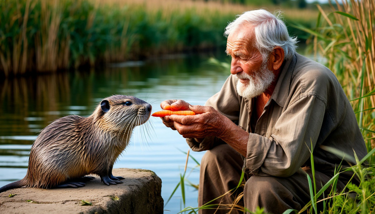 Угощение для нутрии