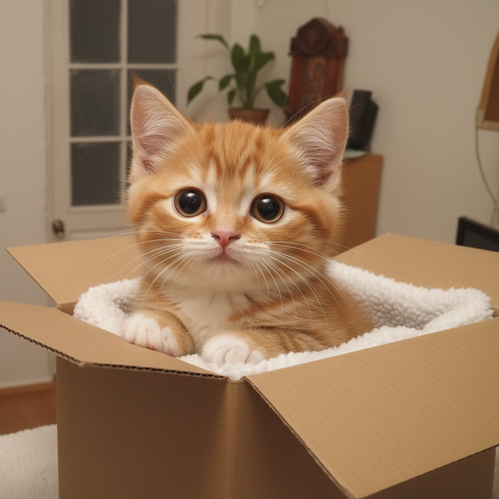 Привет, мир! Я готов покорять твои сердца... и диваны.