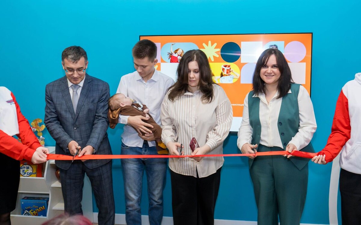    СИБУР открыл в Воронежском университете инженерных технологий комнату матери и ребенка Фото - ВГУИТ