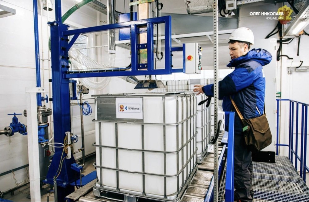    Новую линию налива открыли на "Волжской перекиси" в Новочебоксарске