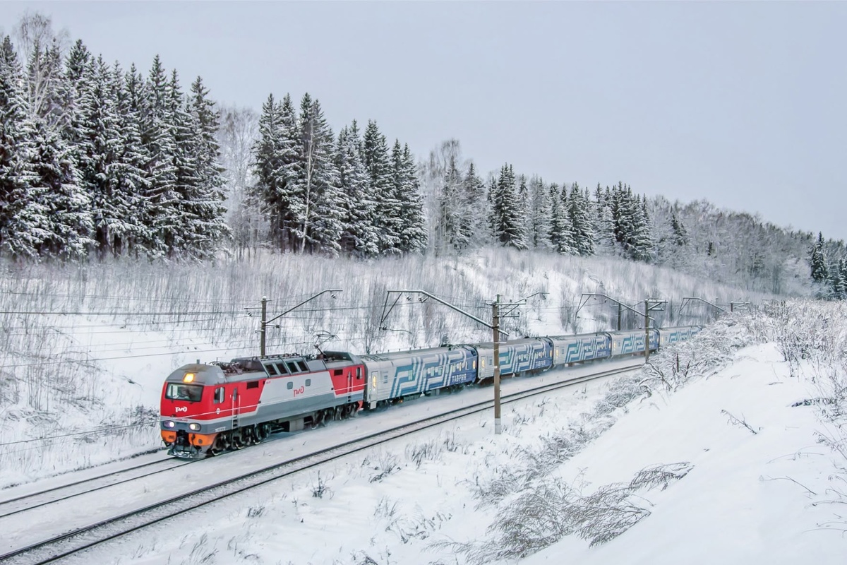 Поезд // Фото со страницы компании «Гранд Сервис Экспресс» в ВК