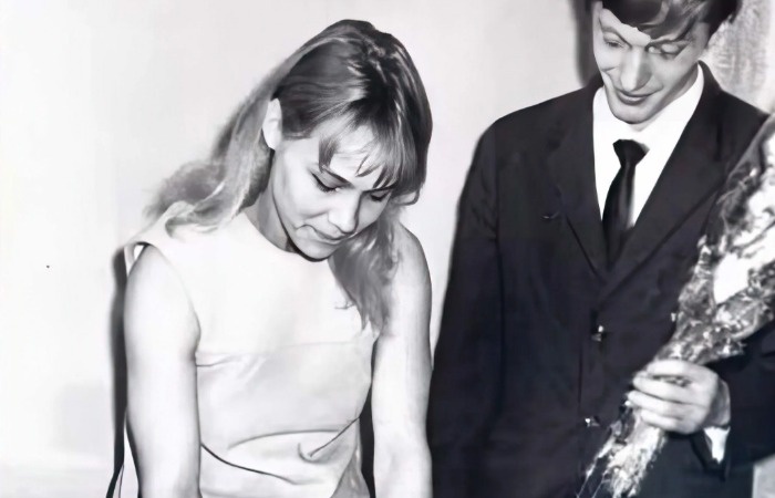 Нина Русланова и Геннадий Рудаков.