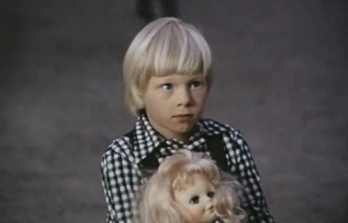 Олеся Рудакова в детстве.