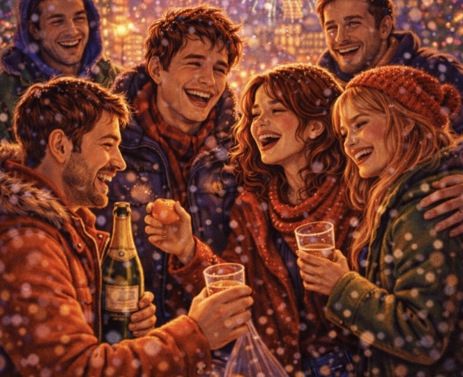 Мы не планировали встретиться. Просто Новый год решил иначе