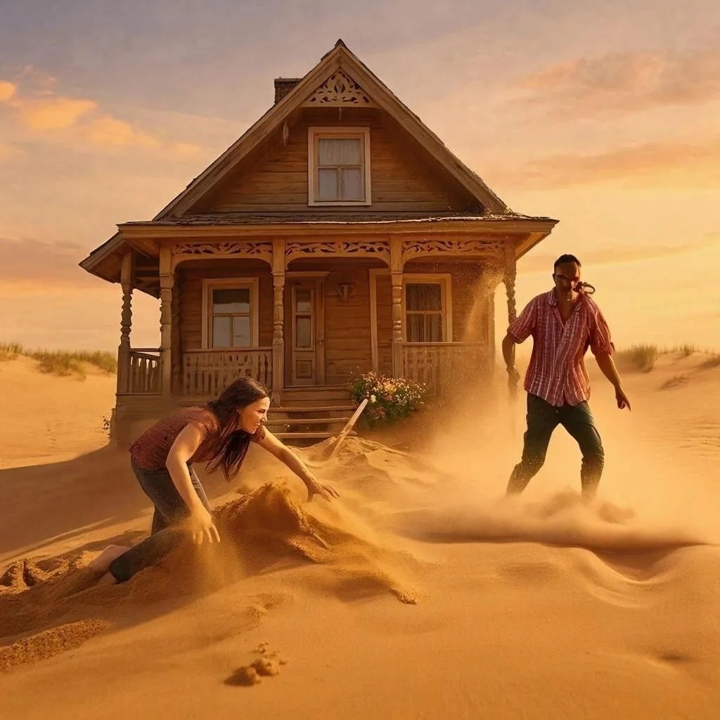 Почему нельзя строить дом на зыбучих песках? Отношения - протез... 