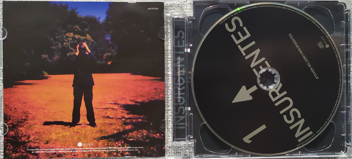 Steven Wilson "Insurgentes" диск CD+DVD-Audio