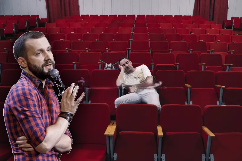 Коллаж. Гримерка