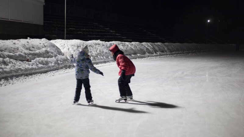     Каток "Клевченя". Дарья Беркетова