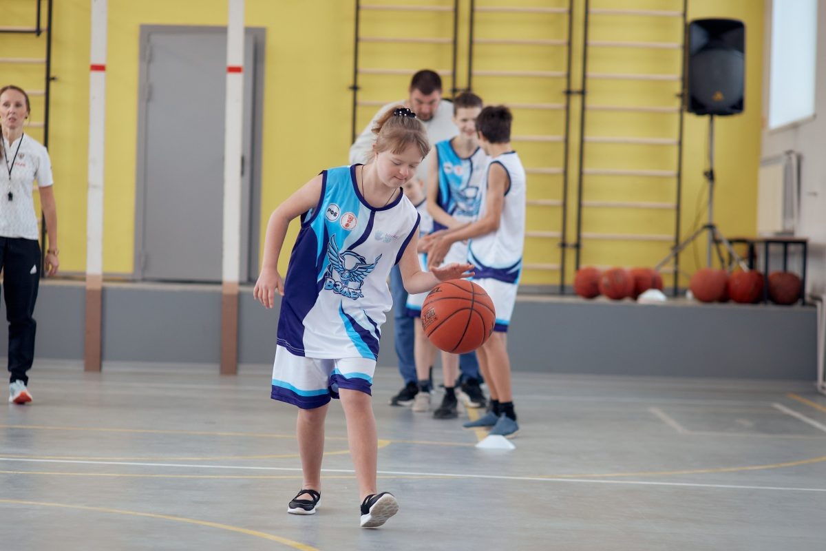    В Нижегородской области создали команду по адаптивному баскетболу для детей